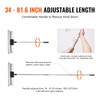 VEVOR Drywall Skimming Blade Set, 7/10/14/16/24 in Skimming Blades +