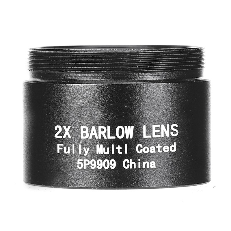 Datyson 2X Eyepiece End Magnification Lens Astronomical Telescope Accessories Black