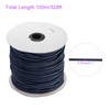 DMiotech 328ft(100m) 0.1"(2.5mm) Elastic String Cord Jewelry Stretchy Cord Navy
