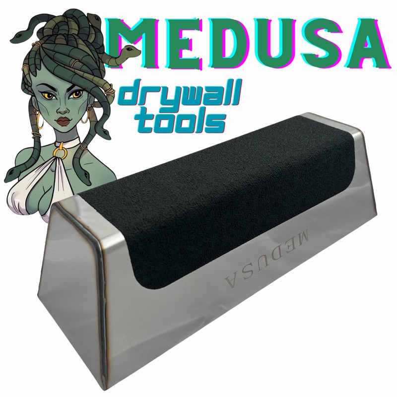 Medusa, 10" Professional Grade Heli-Arc Welded Stainless Steal Drywall Taping