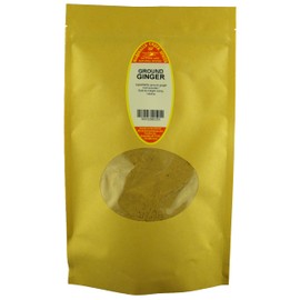 Marshalls Creek Spices GINGER GROUND 8 oz. Kraft Stand Up Pouch ECO Friendly Recyclable Mailer