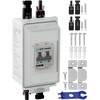 CNLONQ Solar Panel Disconnect Switch 20A 1000V DC PV Circuit