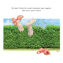 Model Family, Funny Birthday Card, One More Won't Hurt! Happy Birthday Card for Her, Generic Birthday Card