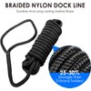 Amarine Made Boat Dock Lines, 4pcs 1/2' X 35' Nylon,