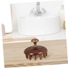 BIUDECO Wide Tooth Wooden Scalp Massager Brush Multi Functional Shampoo