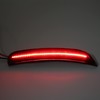Akozon Side Bumper Marker Light 4 Pieces Front Rear Side