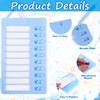 4 Pcs Blank Chore Chart Memo Checklist Boards Kids Chore