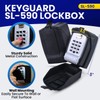KeyGuard Pro SL-590-Cvr Outdoor Lock Box with Protective Rubber Cover