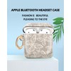 BBAUER Compatible with AirPod 1/2 Case Cover,Cute Case with Keychain,