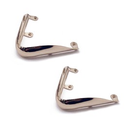 CINMAUNG Metal Shoes Pointed Protector Durable Shoes Tips Cap High Heel Pump Toe Head Cap Cover Repair Decoration Shoes Protection,Gold,Style 9