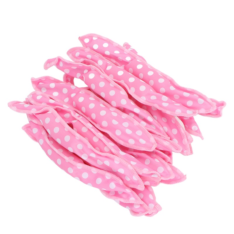 20pcs Hair Curler Rollers Flexible Soft Sponge DIY Night Sleep