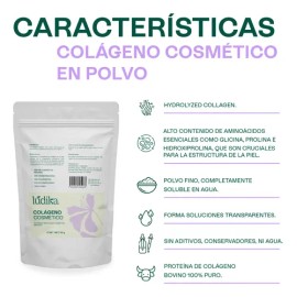Biopeptido Colageno Cosmetico Puro Uso Facial Y Capilar 50g