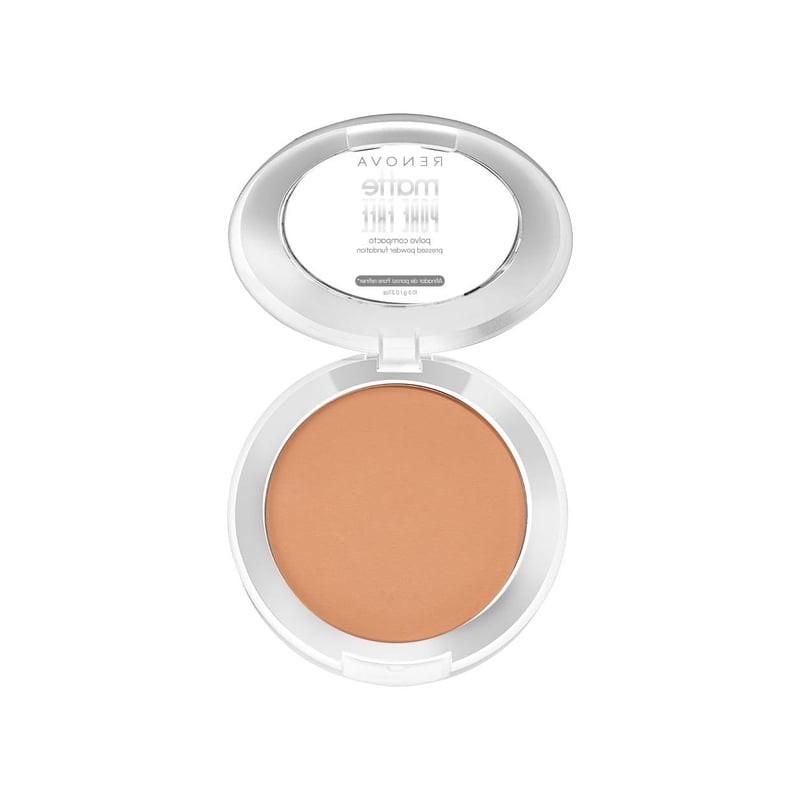 Polvo compacto Renova Matte Pore Free beige soleado 10.5 gr