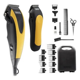 Kit de Maquina Rasuradora de Cabello Y Barba Wahl Sport Cut 22 Piezas Amarillo                                                                        