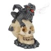 Incense Cone Burner | Black Dragon & Skull By Ann