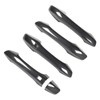Exterior Door Handle Cover Carbon Fiber Pattern Outside Door Handle