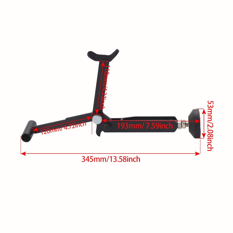 GUDITEM Motorcycle Jack Kickstand Wheel Support Side Stand Paddock Stable