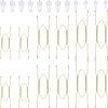Hotop 12 Pieces Plate Hangers for Wall 8/12/14 Inch Stainless