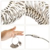 Jewelry Ring Mandrel Sizer Gauge Tools Set, Stainless Steel Ring