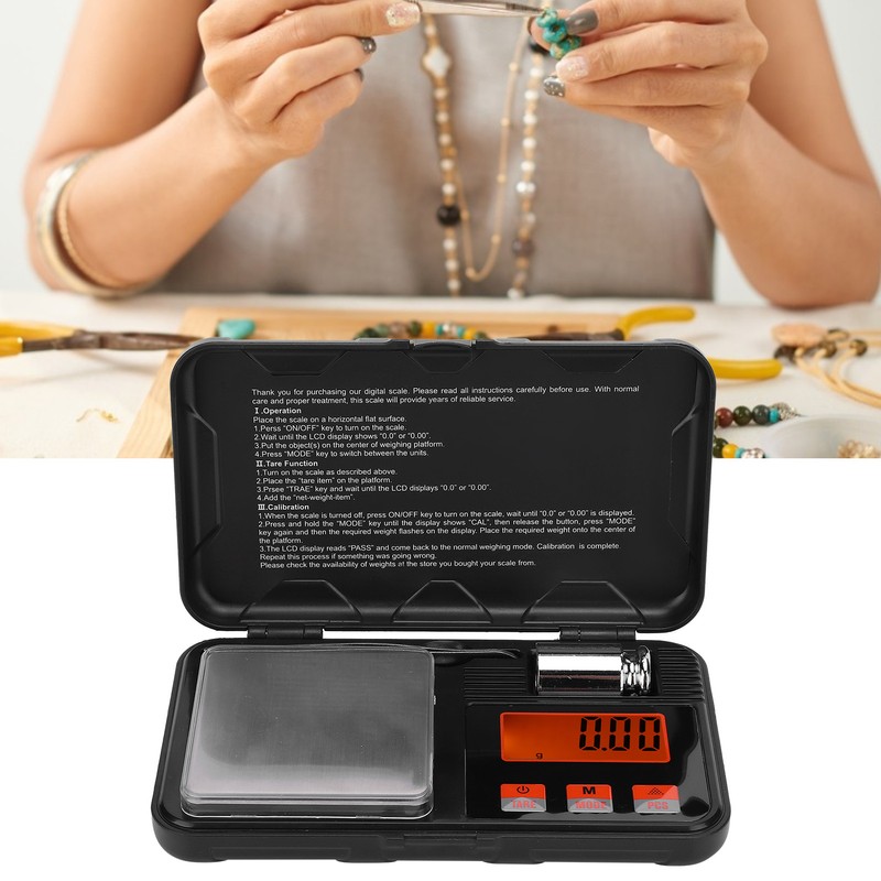 Mini Jewelry Scale High Accuracy Portable Small Pocket for Gold