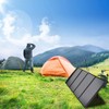 TWELSEAVAN Portable Solar Panel for Power Station, 120W Foldable Solar