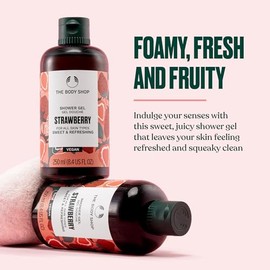 The Body Shop Strawberry Shower Gel, 2 Fl Oz