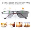 YIMI Photochromic Progressive Multifocus Reading Glasses for Men Women Spring