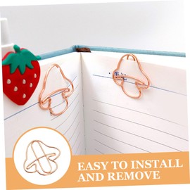 Gatuida 20pcs Paperclip Jumbo Paper Clip Office Paperclips Strong Clamping Force for School Office Use