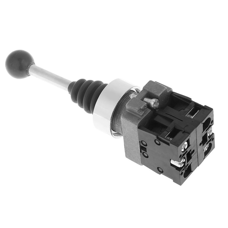 Elprico Momentary Switch,XD2PA22CR 2NO 2-Position Spring Return Momentary Joy Stick