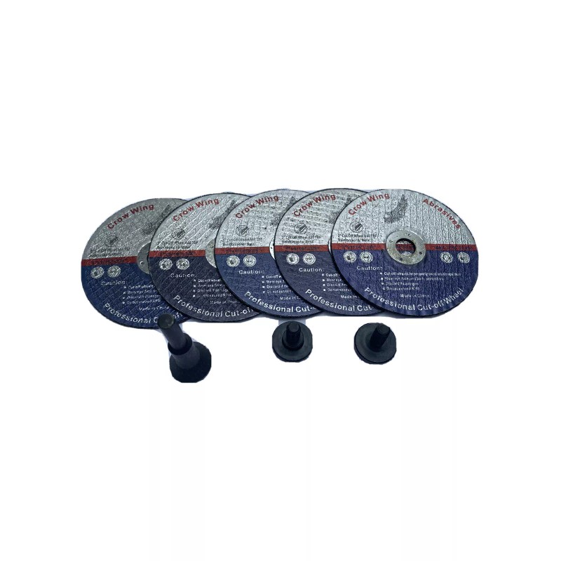 Crow Wing Abrasives 3” Metal Cut-off Wheels Disc (5 Pack)
