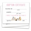Dog Adoption Certificate, Colorful Puppy Certificates of Adoption, Adopt Dog