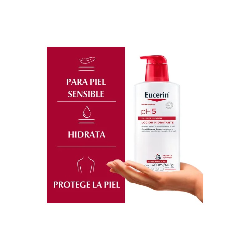 Loción Corporal Hidratante Eucerin Ph5 24 Horas - 400ml