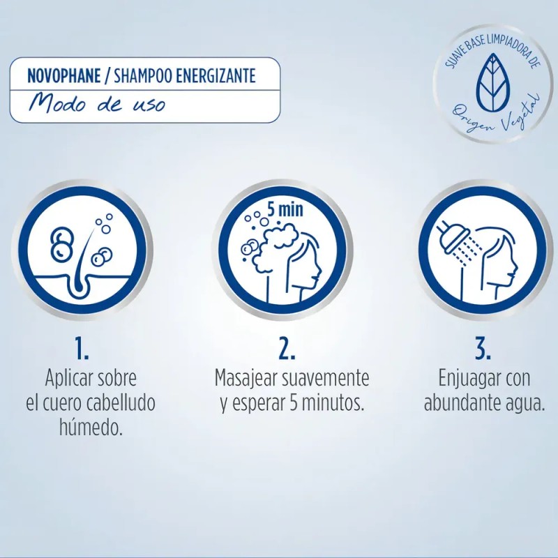 Novophane Shampoo Energizante 200 Ml