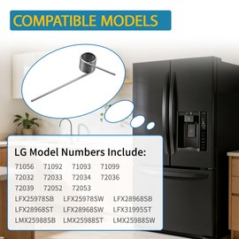 2-Pack 4970JA3011K Refrigerator Lever Spring for LG LFX25978SB