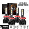 AuureLamp 4x LED Headlight For Can-Am Defender HD5 HD8 HD10