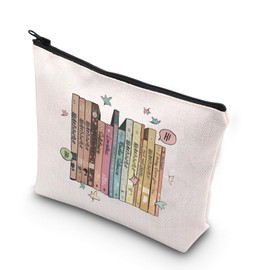 Heart Stopper Inspired Makeup Bag Travel Bag Nick and Charlie Pride Zipper Cosmetic Bag (H Stopper CA)