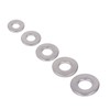 250PCS Flat Washer Kit Stainless Steel 5 Specifications Anti Corrosion