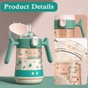 Qshare Sippy Cup for Baby 6 Months+,Toddler Drinks Water Bottles