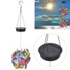 Solar Wind Chimes Lamp Suspension Solar Energy LED Wind Chimes