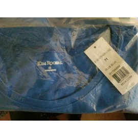 Kim Rogers Woman’s Blue Tee Shirt With Summer Nights,Firewor