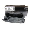Latex Examination Gloves Black Tattoo Set of 100
