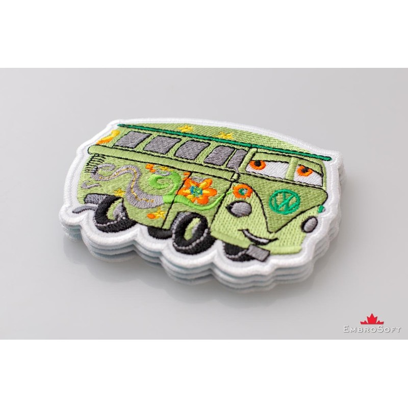 Cars Fillmore Cartoon Film Embroidered Patch Iron On (3.9" x