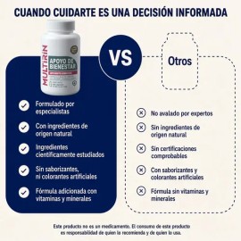 Multirin  100 Cápsulas Orégano Ajo Jengibre Vitaminac Menta                                                                                           