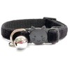 Velvet Cat Collars with Bell | Quick Safety Release Breakaway