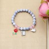 KUIYAI Fairy Tale Gift, Belle Princess Healing Stone Beads Bracelet