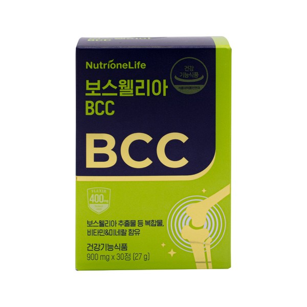 Nutri One Life Boswellia Flexor Ceratrin BCC 2nd generation Boswellia