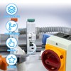 Main Switch 4-Pin Rotary Switch Off Switch: Nizirioo Circuit Breaker