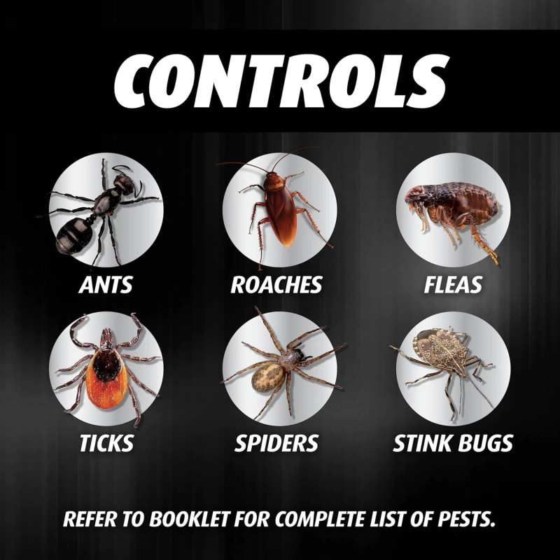 Ortho Orthene Ant and Roach Killer, Provides Long-Lasting Insect Control.