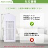 Ecovacs 2 Pack Ecolobax Filter (White) Compatible with DEEBOT T10