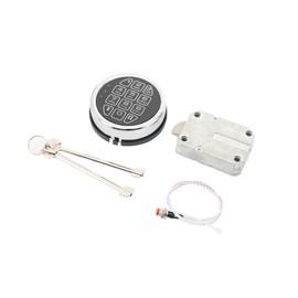 CDZHLTG Electronic Safe Lock Kit Replacement, Digital Keypad with Solenoid Lock, Gun Safe Keypad Universal Replacement, Fit Safe Box and More